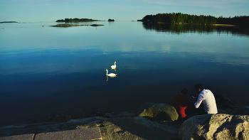 Bei Sonnenuntergang / ***