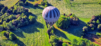 Santa Pau - vol amb globus - La Garrotxa / Santa Pau - vol amb globus - La Garrotxa