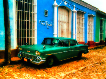 Trinidad -cotxe - Cuba / Trinidad -cotxe - Cuba