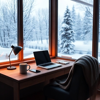 Authentic remote work winter scenes Winter Portraits / Experience the breathtaking beauty of winter through our collection of authentic remote work winter scenes. Each picture captures the serene elegance of snow-draped landscapes and the vibrant energy of winter portraits NFT, offering a harmonious blend of lifestyle and nature. Our winter landscape photography embodies the essence of the season, making every photo a picturesque escape. Whether you're looking to evoke the spirit of the holidays or embrace the tranquility of nature, our winter holiday stock photos are your perfect muse.