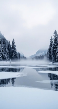 High-resolution winter landscape photos / Discover the allure of winter with our exclusive collection of high-resolution winter landscape photos turned into NFTs. Each image captures the serene beauty of snow-covered vistas and frosty mornings, perfect for anyone who appreciates the tranquility of winter landscape photography. Ideal for the 2025 market, these affordable high-resolution winter landscape photos are not just stunning visuals—they're a digital investment. Use them as winter holiday stock photos to evoke the magic of the season and bring warmth to your digital collection. Experience the pristine essence of snow in every pixel, and let the breathtaking beauty of winter transform your virtual gallery.