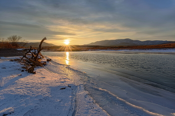 Sonnenuntergang im Winter / ***