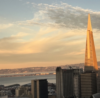 Sunset San Francisco / Transamerica Pyramid