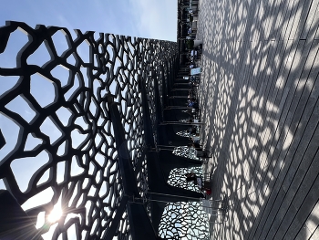 Marseilles France Museum of the Mediterranean culture / Marseilles France Museum of the Mediterranean culture Rooftop