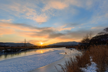 Sonnenuntergang im Winter / ***