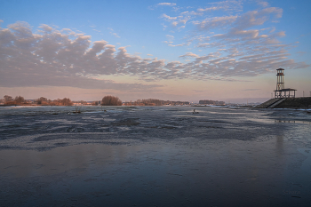 Auf dem Fluss Oka. / ***