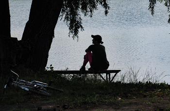 allein mit einem / ***