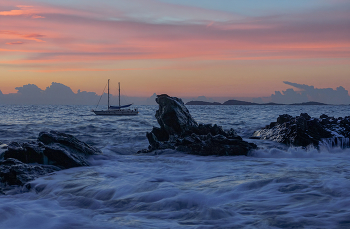 The rocky shore / ***