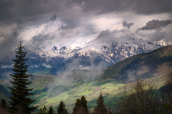 Spring View From Tetnuldi / ***