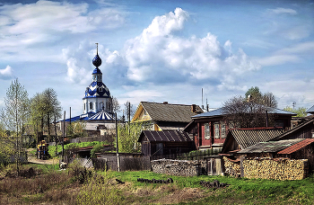 The village sketch. / ***
