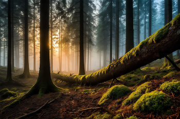 Morning in the forest / ***