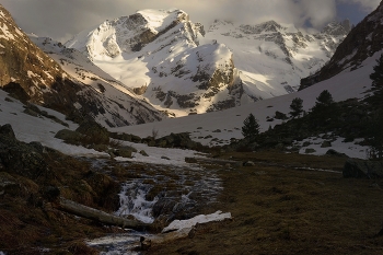Sunset in the mountains / ***
