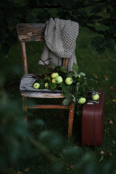 With apples ... / ***