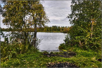 On the lake. / ***