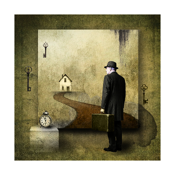 Time to go home / digital art
