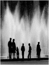 At the fountain / *****