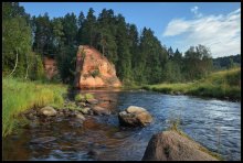 River and rocks / ***