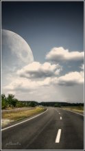 In der Ferne, in den Himmel .... / ................