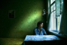 Portrait of Olga in the interior / ------------------------------------