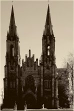 church in the village. Vidzy / ***