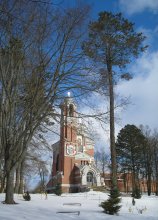 Chapel Crypt Sviatopolk-Mirski, 1904, New York. / ***