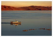 Picture of "Evening at Lake Sevan." / ***