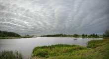 Wenn die Welle wandert durch den Himmel und Wasser / ***