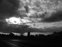 durch die Wolken / -----