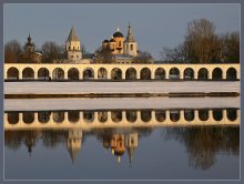 Spring evening on the Volkhov / ***