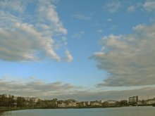 the sky above Mensky / ***
