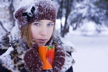 Warm Instant kalten Winter / .......