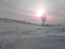 sunset in winter / ***