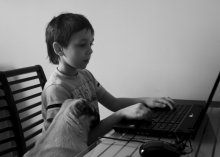 "Let me play!" Oh, please! " / ......