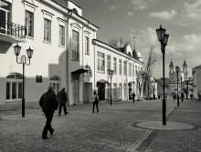 on a quiet street / ***