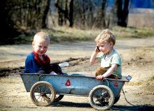 wheelbarrow caught, I leave! / ***
