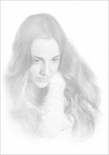 Portrait of a high-key 3 (Portrait in the High key 3) / ***