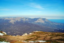 View on Demerdzhi with Chater-Dag / ***