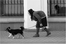 For a walk. / ***