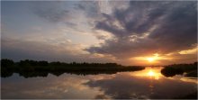 Sunset on lake / part_2