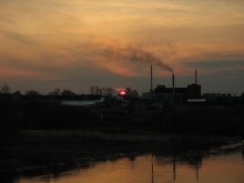 setting sun, sun / ***