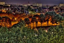 Tilburg night. / ***
