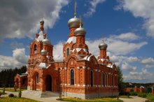 Holy Cross Church. Village Darna.Istrinsky area. / ***