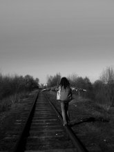Rails, rails, sleepers, sleepers. / ***