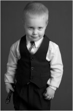 Business people who grow or businessmen (image). / ***