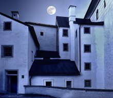 White-blue night / ***