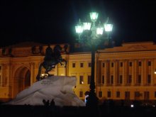 The Bronze Horseman in the Night / ***