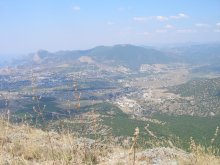 Crimea Sudak view from the top / ***