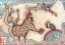 Coffee birds in the desert / ***