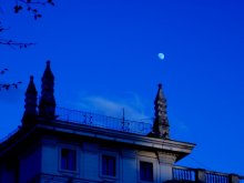 Nacht auf den Türmen und Antennen / ***