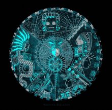 Presentation of the Aztecs on the sides of the light / ***